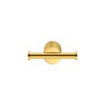 Διπλό Άγκιστρο Μπουρνουζιού PVD Golden Brass Polished SANCO