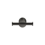 Διπλό Άγκιστρο Μπουρνουζιού PVD Gun Metal Polished SANCO