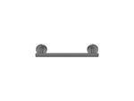 Single Towel Rail (30cm) PVD Gun Metal Brushed SANCO