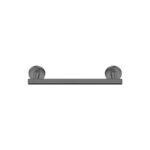 Single Towel Rail (30cm) PVD Gun Metal Brushed SANCO