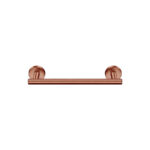 Single Towel Rail (30cm) PVD Red Copper Brushed SANCO