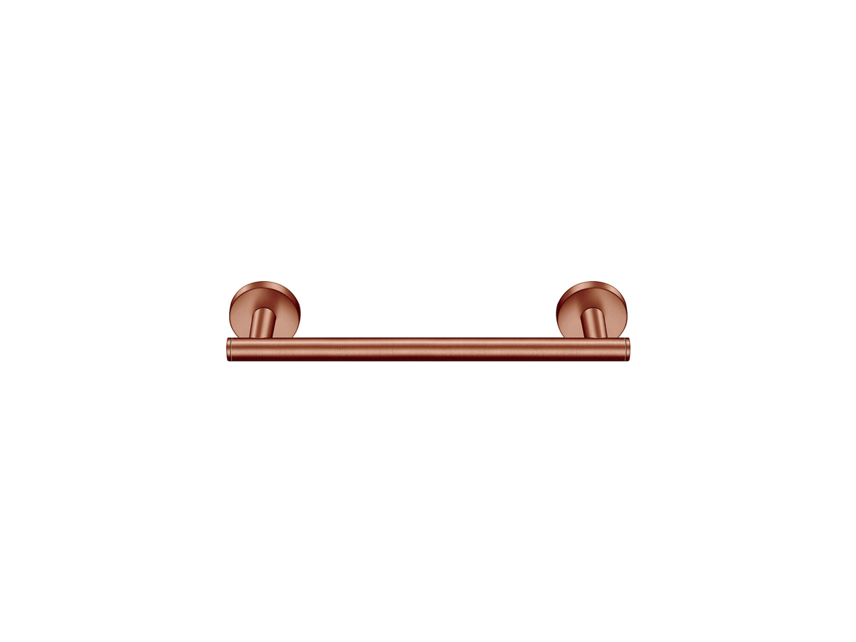 121204-30-PVD-10BR Single Towel Rail (30cm) PVD Red Copper Brushed SANCO - Image 1