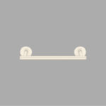 Single Towel Rail (30cm) Μπεζ Ματ SANCO