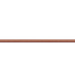 Single Towel Rail (60cm) PVD Red Copper Brushed SANCO