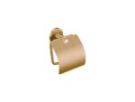Toilet Roll Holder with cover PVD Warm Bronze Brushed SANCO