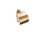 Toilet Roll Holder with cover PVD Warm Bronze Polished SANCO