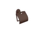 Toilet Roll Holder with cover Wenge Grain SANCO