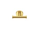 Διπλό Άγκιστρο Μπουρνουζιού PVD Golden Brass Polished SANCO