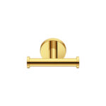 Διπλό Άγκιστρο Μπουρνουζιού PVD Golden Brass Polished SANCO