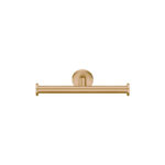 Double Toilet Roll Holder PVD Warm Bronze Brushed SANCO