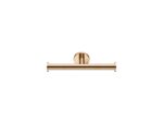 Double Toilet Roll Holder PVD Warm Bronze Polished SANCO