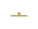 Double Toilet Roll Holder PVD Golden Brass Polished SANCO