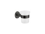 Glass Holder wall Mounted PVD Gun Metal Polished SANCO