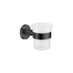 Glass Holder wall Mounted PVD Gun Metal Polished SANCO