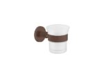 Glass Holder wall Mounted Wenge Grain SANCO