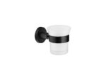 Glass Holder wall Mounted Μαύρο Ματ SANCO