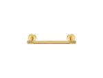 Single Towel Rail (30cm) PVD Golden Brass Brushed SANCO