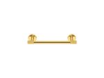 Single Towel Rail (30cm) PVD Golden Brass Polished SANCO