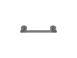 Single Towel Rail (30cm) PVD Gun Metal Brushed SANCO