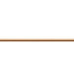 Single Towel Rail (60cm) PVD Warm Bronze Polished SANCO