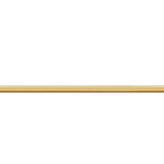 Single Towel Rail (60cm) PVD Golden Brass Brushed SANCO