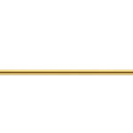 Single Towel Rail (60cm) PVD Golden Brass Polished SANCO