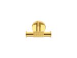 Διπλό Άγκιστρο Μπουρνουζιού PVD Golden Brass Polished SANCO