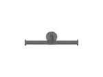 Double Toilet Roll Holder Σκούρο Γραφίτη SANCO
