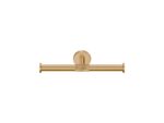 Double Toilet Roll Holder PVD Warm Bronze Brushed SANCO
