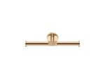 Double Toilet Roll Holder PVD Warm Bronze Polished SANCO