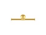 Double Toilet Roll Holder PVD Golden Brass Polished SANCO