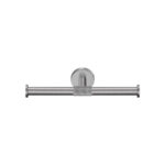 Double Toilet Roll Holder PVD Gun Metal Brushed SANCO