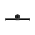 Double Toilet Roll Holder Μαύρο Ματ SANCO