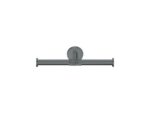 Double Toilet Roll Holder Ανθρακί Grain SANCO