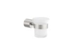 Glass Holder wall Mounted PVD Νίκελ Steel SANCO