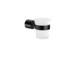 Glass Holder wall Mounted Μαύρο Ματ SANCO