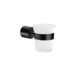Glass Holder wall Mounted Μαύρο Ματ SANCO
