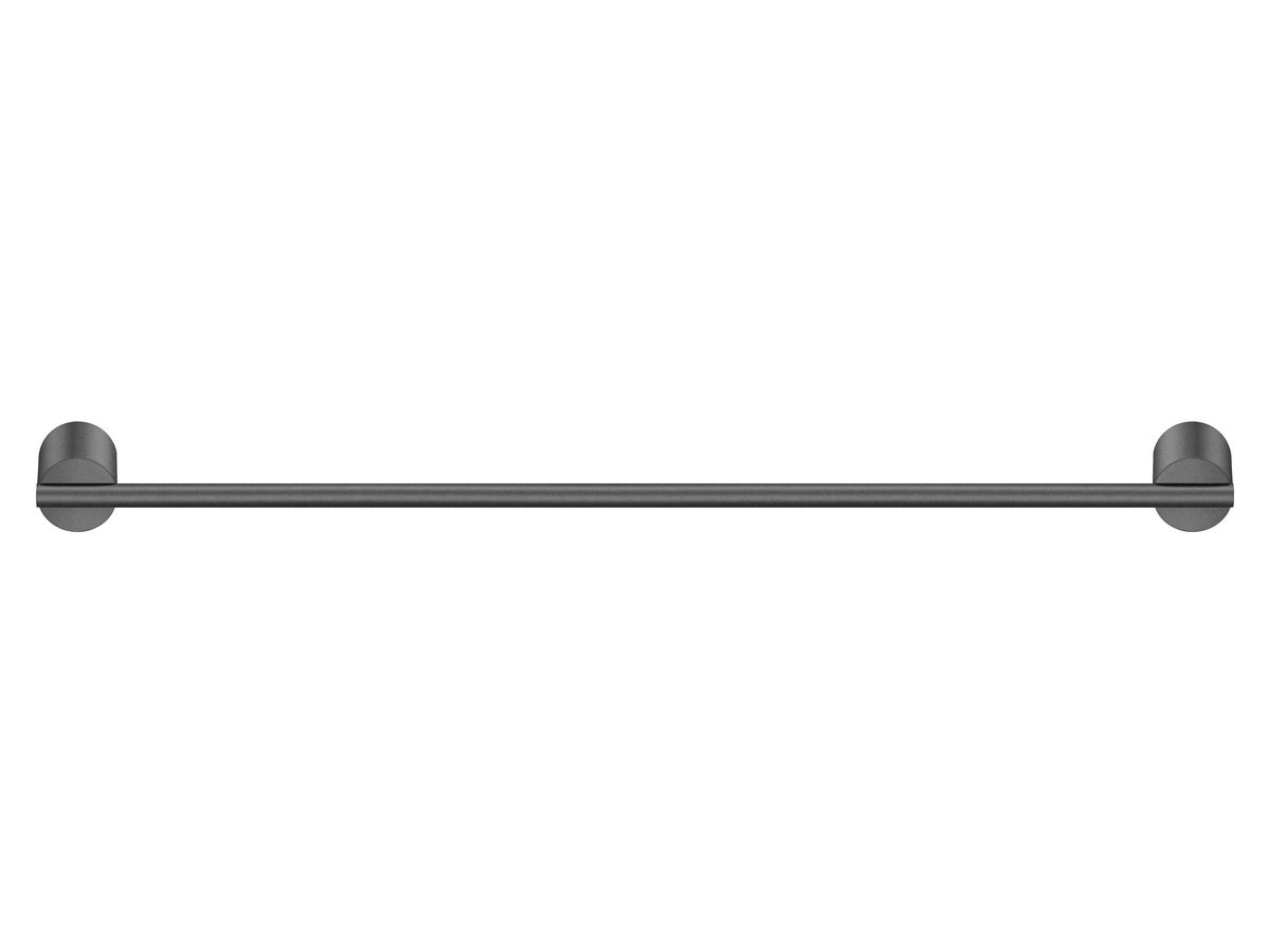 121404-60-122 Single Towel Rail (60cm) Σκούρο Γραφίτη SANCO - Image 1