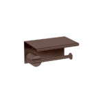 Toilet Roll Holder with cover Wenge Grain SANCO