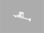 Toilet Roll Holder Λευκό Ματ SANCO