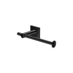 Toilet Roll Holder Μαύρο Ματ SANCO