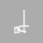 Spare Toilet Roll Holder Λευκό Ματ SANCO
