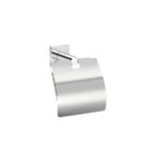 Toilet Roll Holder with cover Χρωμέ SANCO