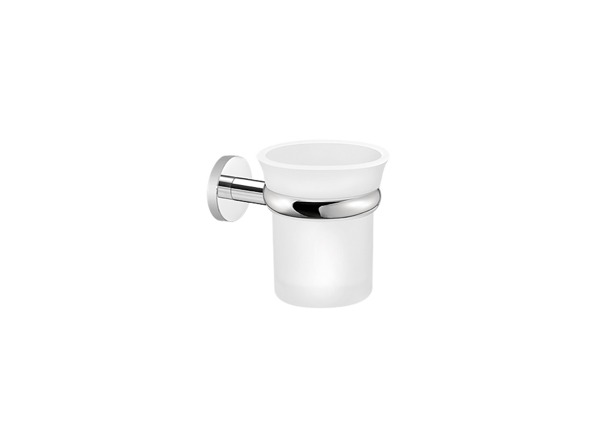 14301-Α03 Glass Holder wall Mounted Χρωμέ SANCO - Image 1