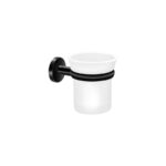 Glass Holder wall Mounted Μαύρο Ματ SANCO