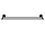 Double Towel Rail (60cm) Μαύρο Ματ SANCO