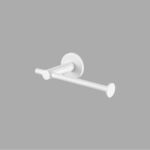 Toilet Roll Holder Λευκό Ματ SANCO