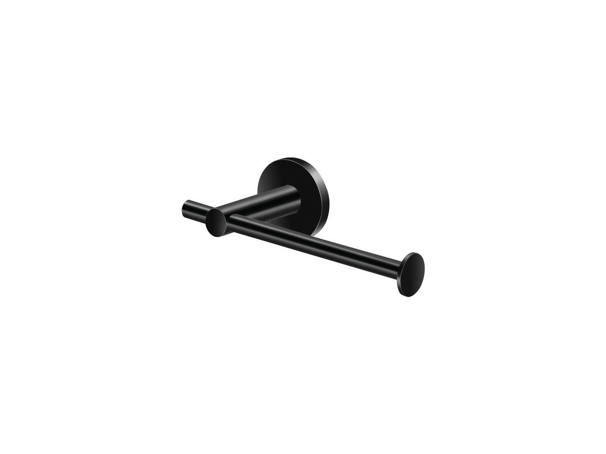 14306-Μ116 Toilet Roll Holder Μαύρο Ματ SANCO - Image 1