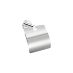 Toilet Roll Holder with cover Χρωμέ SANCO
