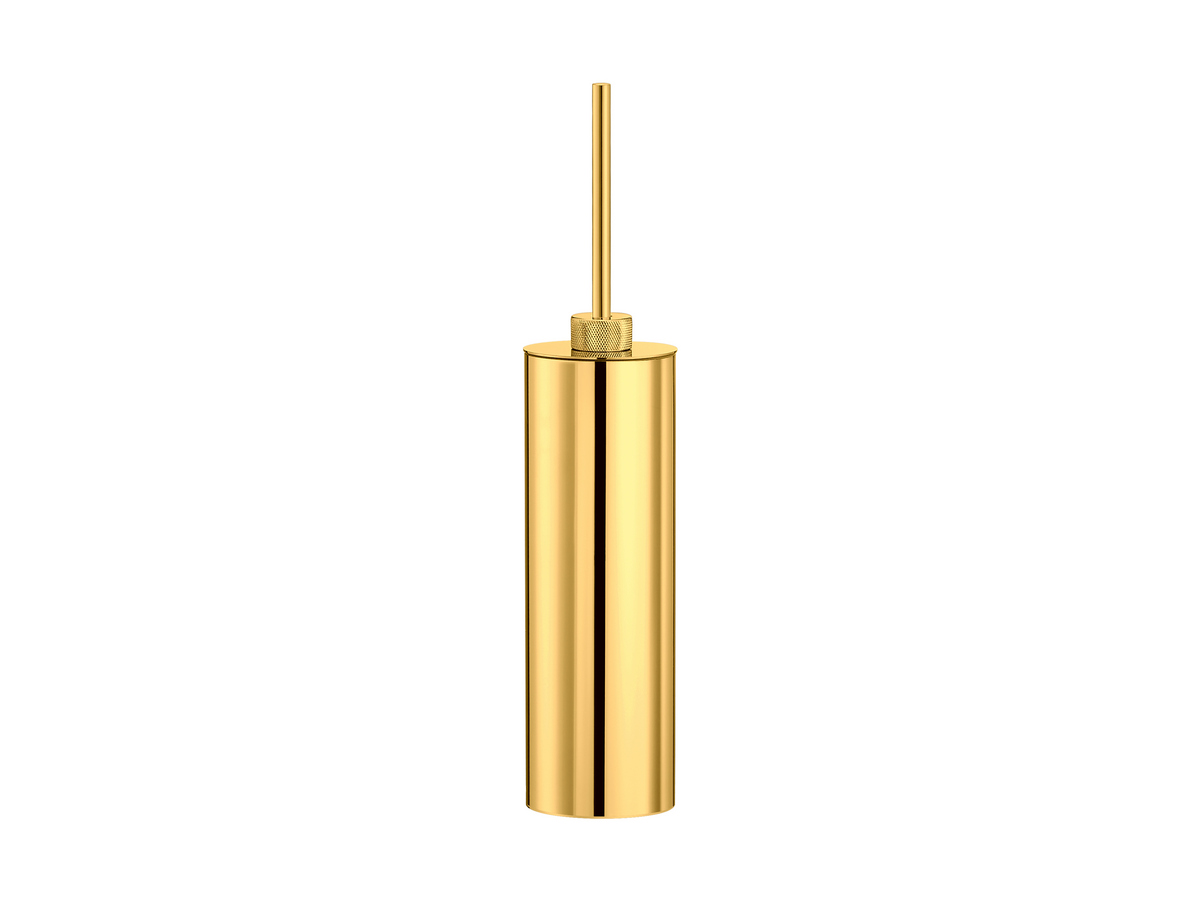 190024-PVD-02PL Θήκη Βούρτσας Τουαλέτας PVD Golden Brass Polished SANCO - Image 1